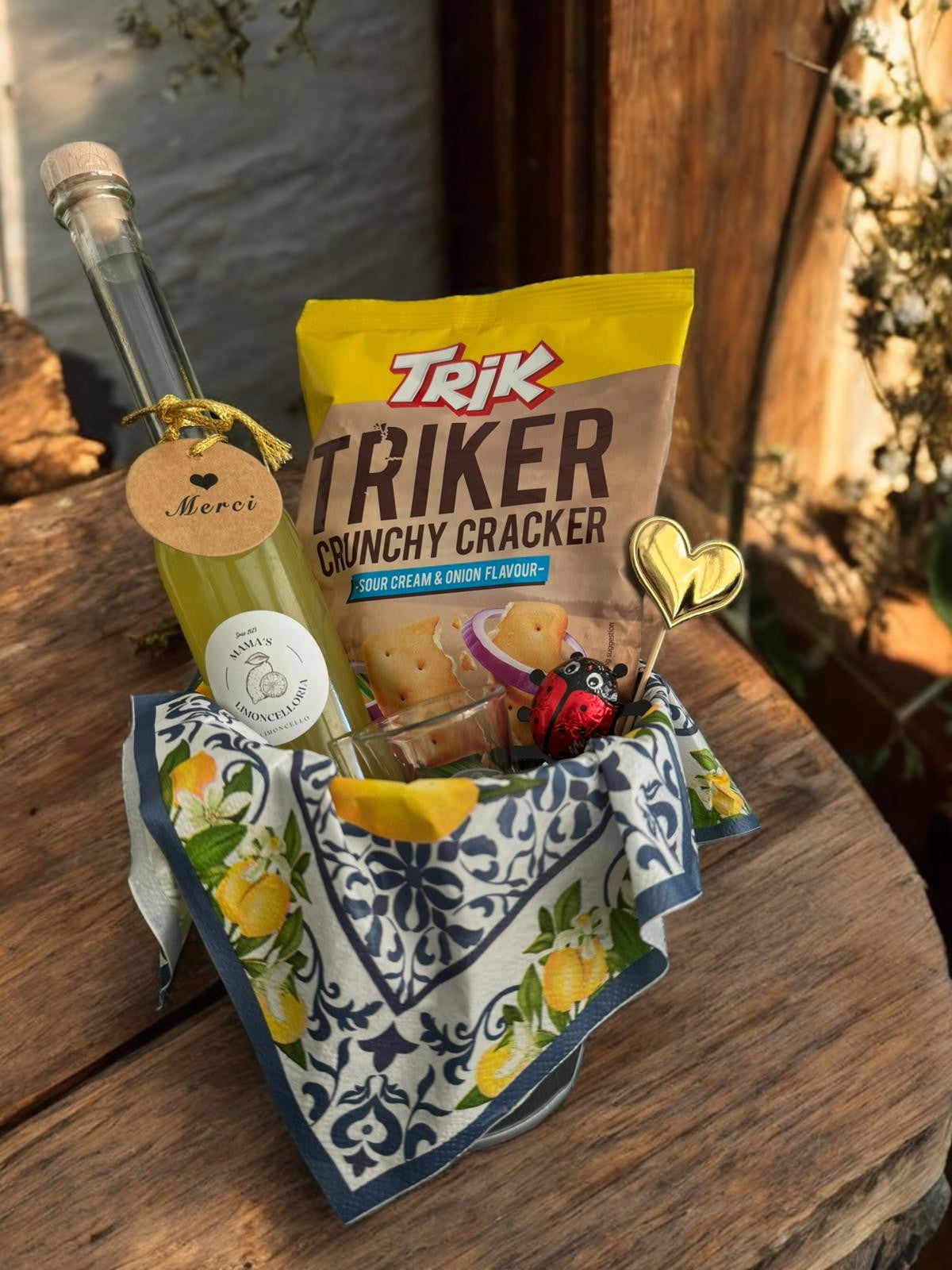 Geschenkkorb Danke