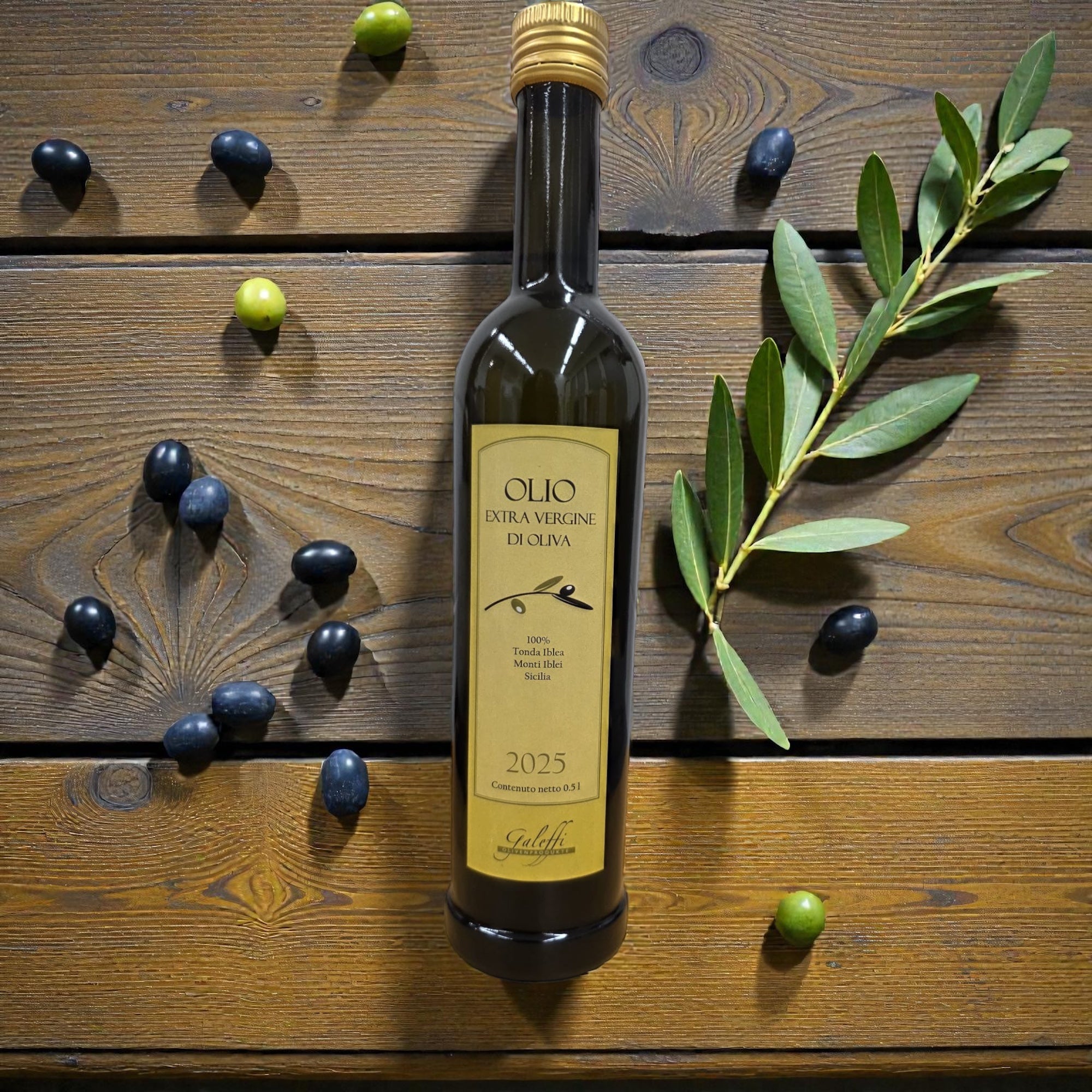 Sizilianisches Olivenöl (Extra Vergine)