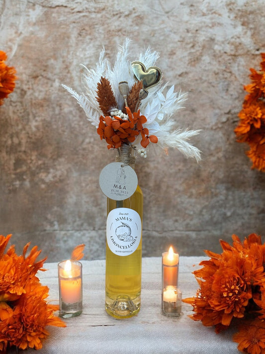 Gastgeschenk Orange Personalisiert